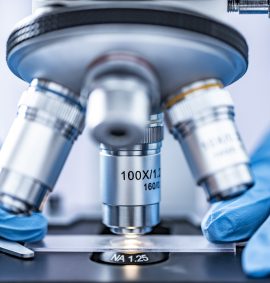 LearnOnline Fast Track Chemistry A level Self-study Close up on electronic microscope