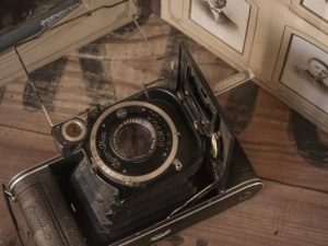 LearnOnline Self-study IGCSE History - old camera and photo album