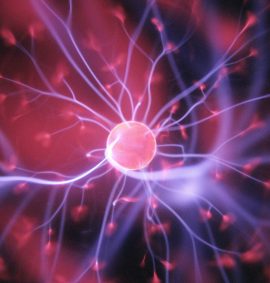 LearnOnline Self-study Physics A level - close up of electric ball fusion