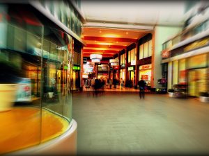 The Business Package: image of shops in fast motion